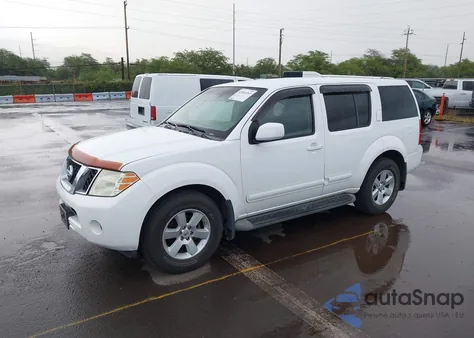 2008 Nissan Pathfinder Se из США, поврежденный, VIN 5N1AR18U58C603281